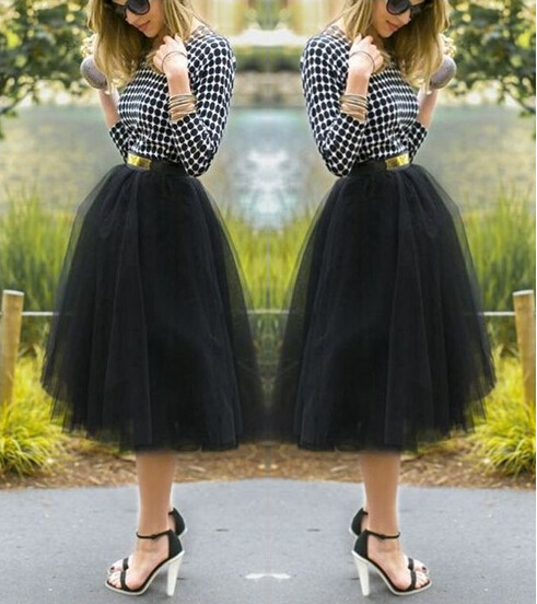 2015-Hot-Selling-Woman-Long-Skirts-Solid-High-Quality-Tulle-Skirts-Women-Adult-Tulle-Skirt-falda