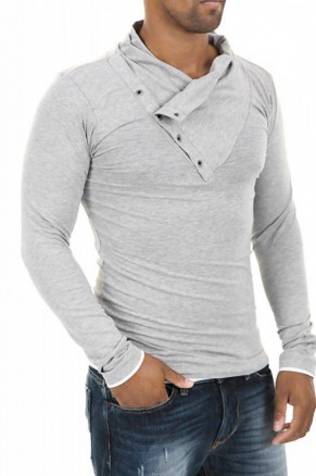 2015-New-Arrival-T-shirt-Men-Fashion-Solid-Color-Slim-font-b-Fit-b-font-Cool