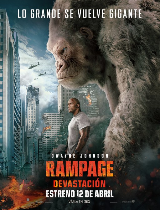 AFICHE RAMPAGE